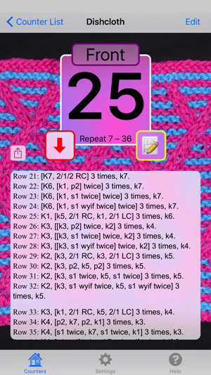 Knit and Crochet Counter on the App Store Knit and Crochet Counter on the App Store