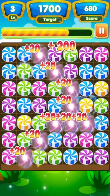 Candy Match 3 Games - Connect same Candies