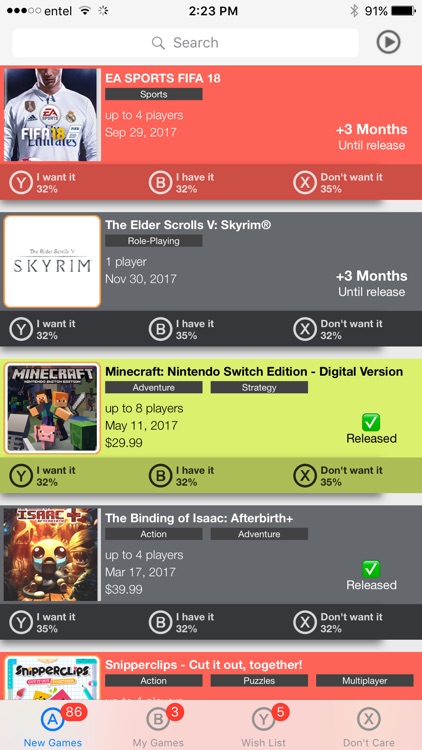 Switch Games