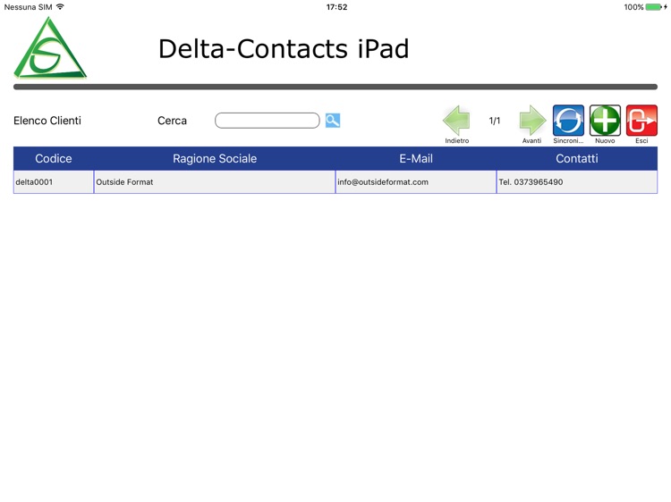 Delta-Contacts