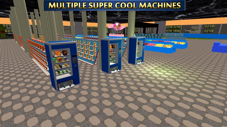 Vending Machine 3D Simulator & Fun Snack Games