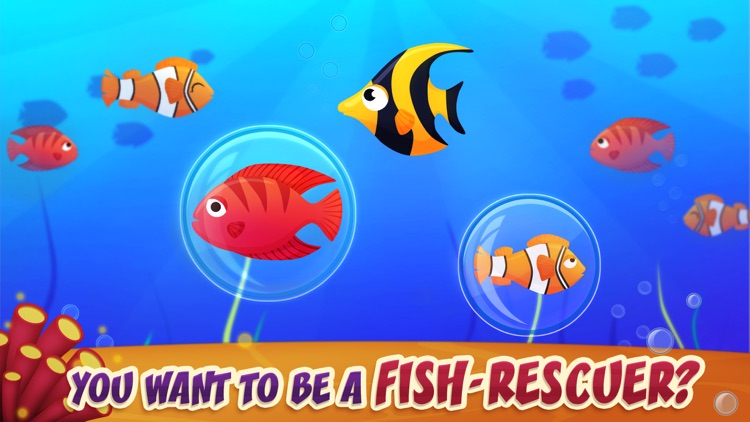 Underwater Bubbles Pop Pro - Fish Rescue