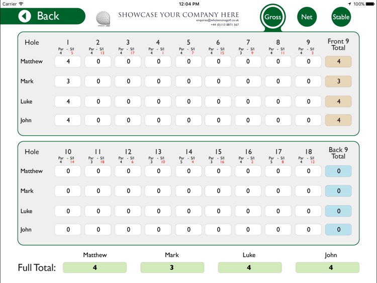 Craigmillar Park Golf Club - Buggy screenshot-4