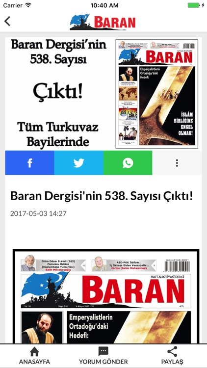 Baran Dergisi