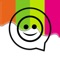 Express your emotions with tons of EXCLUSIVE emoticons and stickers