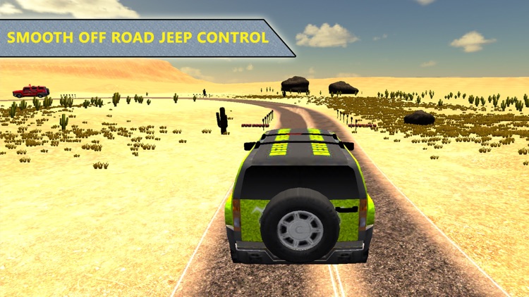 Desert Safari Jeep Racing