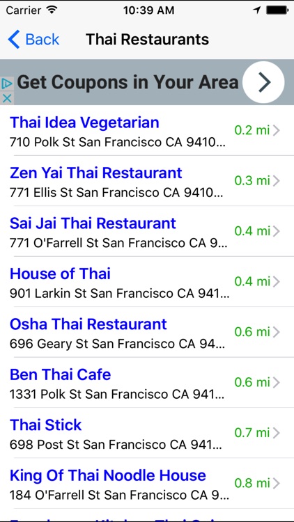 Asian Food Restaurant Finder Nearby screenshot-3