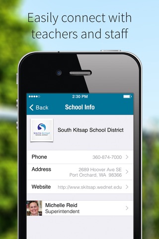 South Kitsap School District screenshot 2