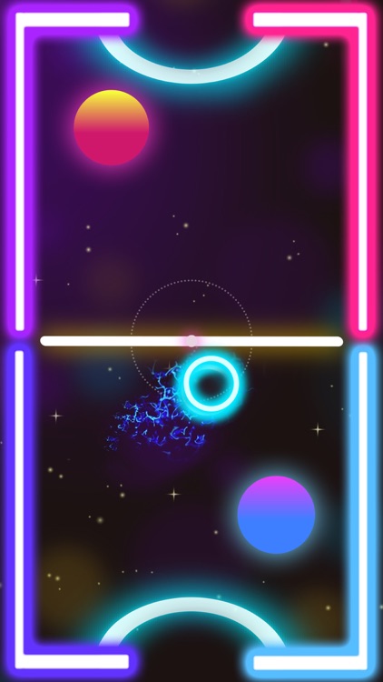 Air Glow Hockey Multiplayer