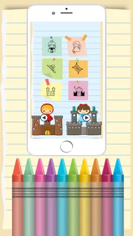 Game screenshot Princess Coloring Pages - Painting Kids Art Games hack