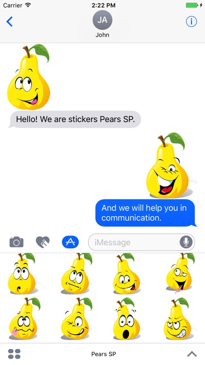 Pears SP emoji stickers screenshot-3