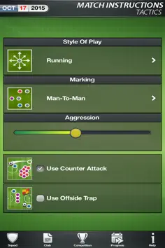 Football Director 2017 - Screenshot 2