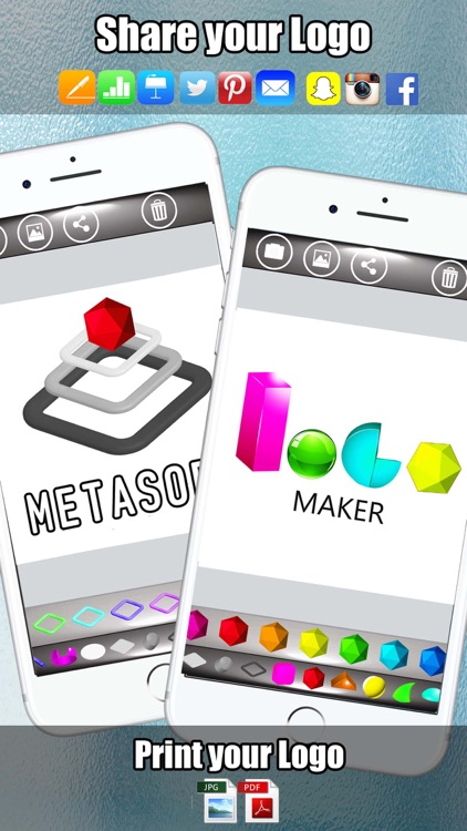 Insta 3D Logo Maker - Logo Creator with 3D Icons screenshot-4