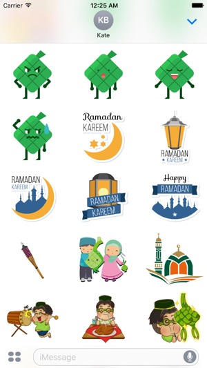 Ramadan Mubarak Stickers Hari Raya Emoji(圖3)-速報App