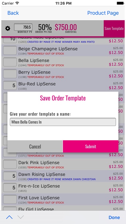 EasyLips PV Calculator