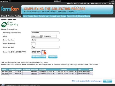 FormFox screenshot 2