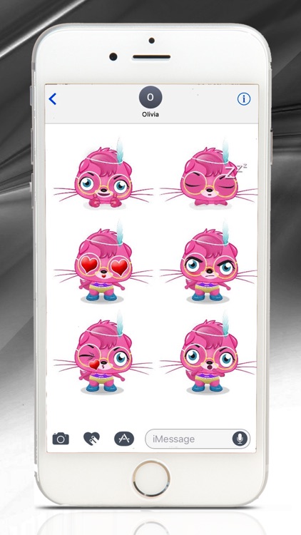 Rabby Cartoon emoji stickers for iMessage