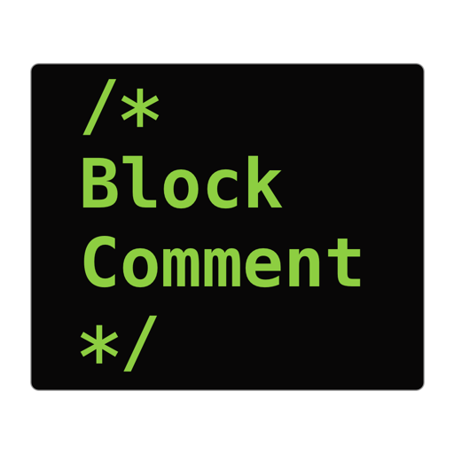 BlockComment for Xcode