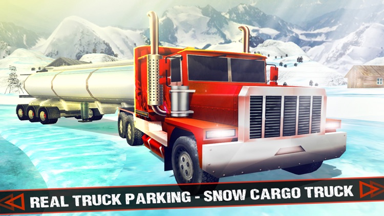 Real Truck Parking - Snow Cargo Truck Driver