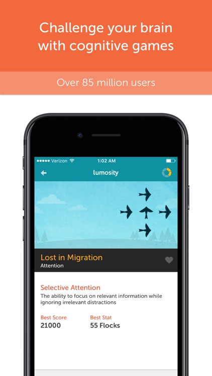 Lumosity: Daily Brain Games screenshot-0