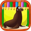 Sea Lion Coloring Book Animal Education