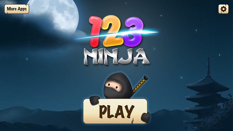 123 Ninja the First Numbers Slicing Game for Kids