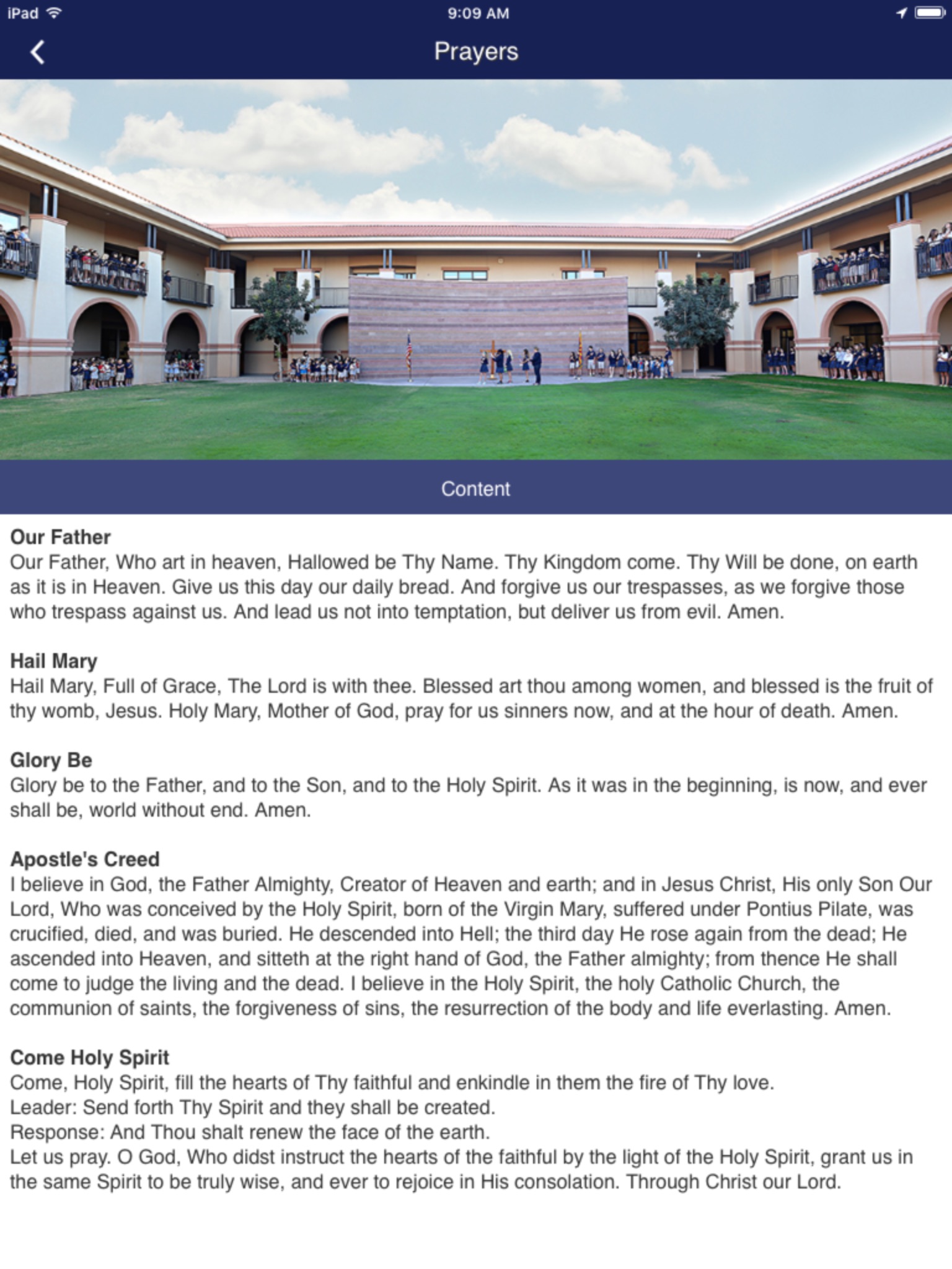 St. Francis Xavier School - AZ screenshot 2