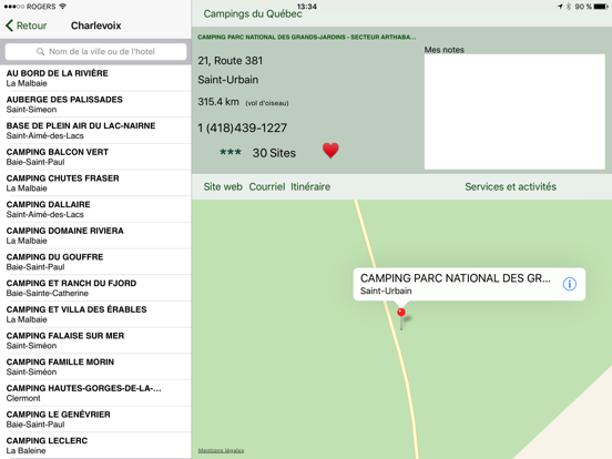 Campings du Québec pour iPadのおすすめ画像4