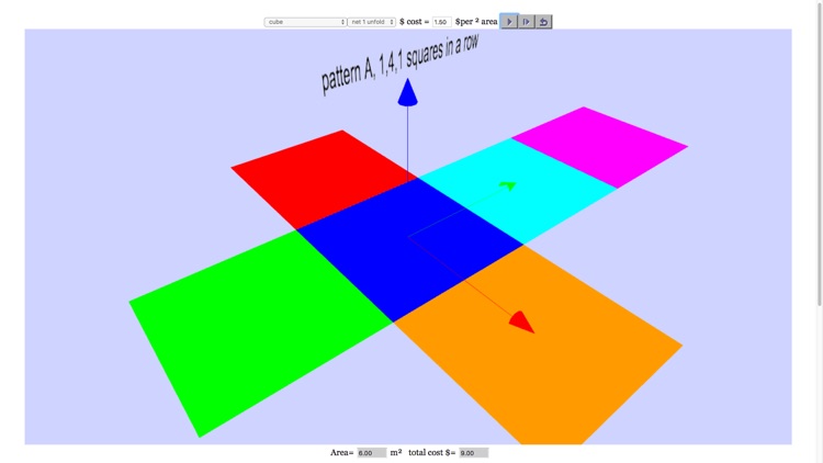 3D Nets of Cube for Brain Development