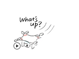 Drone Sticker