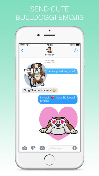 Bulldoggi Emojis - English Bulldog Emoji Stickers screenshot-3