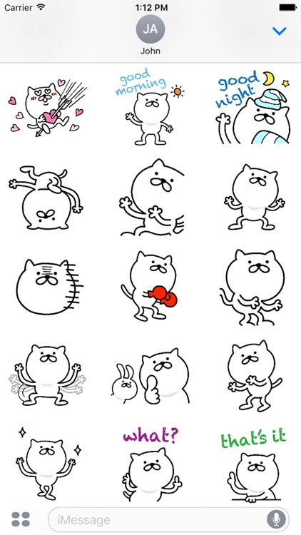 Pretty Cat Sticker 1