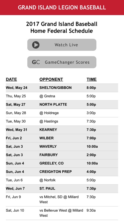 NE Legion Baseball Fan Guide