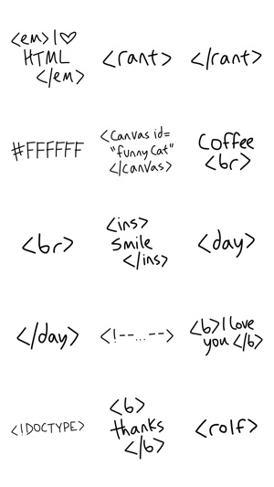 HTML stickers for iMessage, CSS pic keyboard emoji(圖2)-速報App