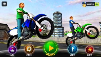 How to cancel & delete Kids MotorBike Stunt Rider - Rooftop Motorcycle 3D from iphone & ipad 1