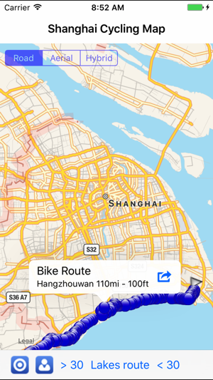 Shanghai Cycling Map(圖3)-速報App