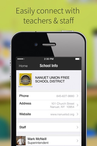 Nanuet School District screenshot 2