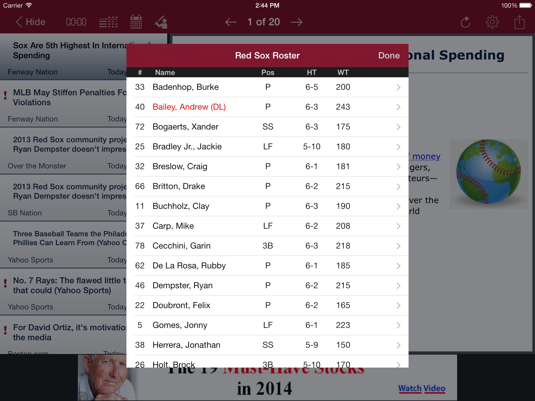 Boston Baseball - Sox edition screenshot 4