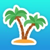 Summer Beach Holiday - Fun Vacation Stickers