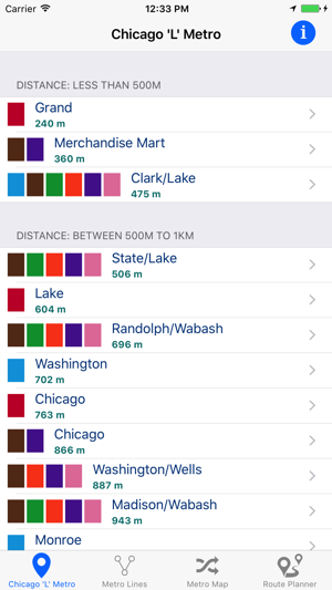 Chicago 'L' - Metro Map(圖1)-速報App