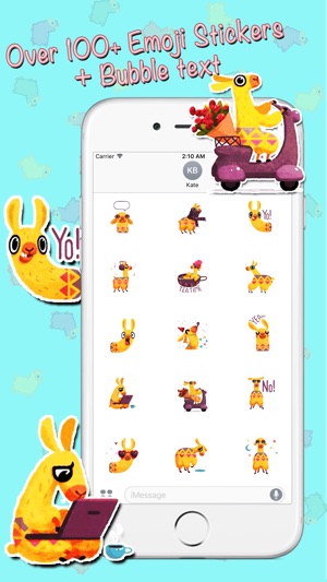 Alpaca Stickers Emojis Pack(圖2)-速報App