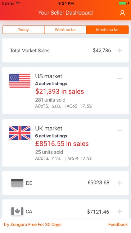 Zonguru Amazon Seller App