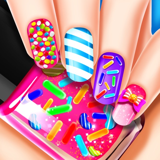 Magic Candy Nail Salon - Girls Dressup Salon Game icon