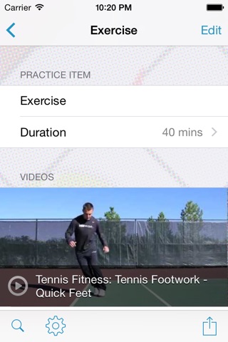 InfiniteTennis Practice Planner screenshot 3