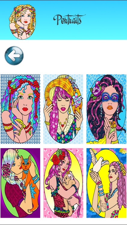 Fashion Coloring Books for Adults with Girls Games screenshot-3