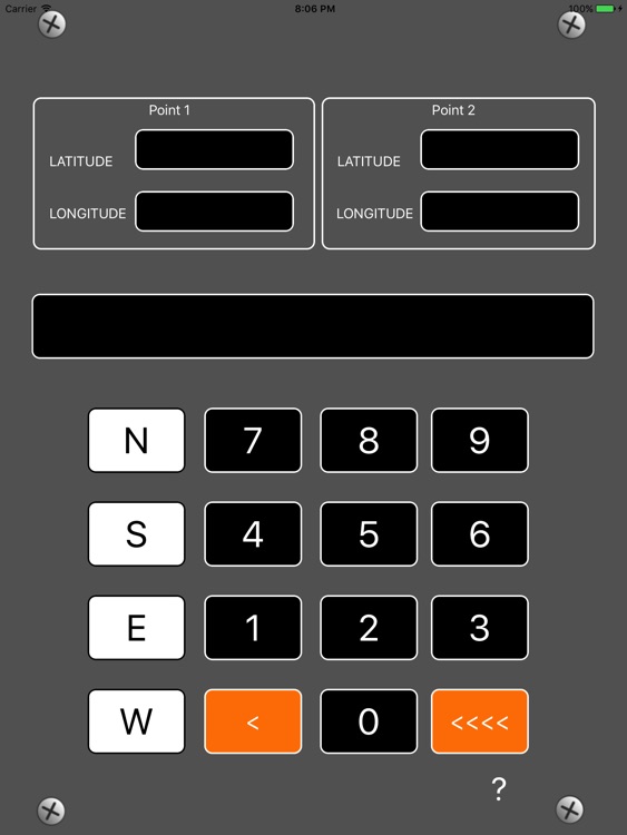 Coordinates Distance Calculator