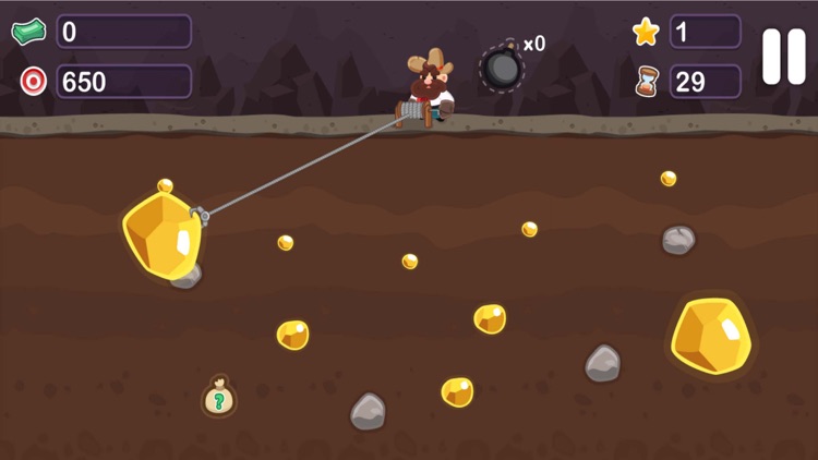 Classic Miner Tom - a Gold Puzzle Game