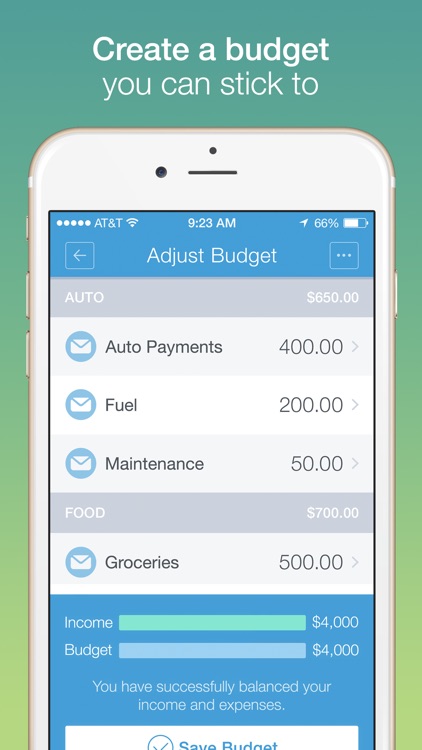 Mvelopes - Budgeting App screenshot-3