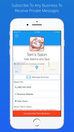 Bluepin - Message Your Businesses(圖4)-速報App