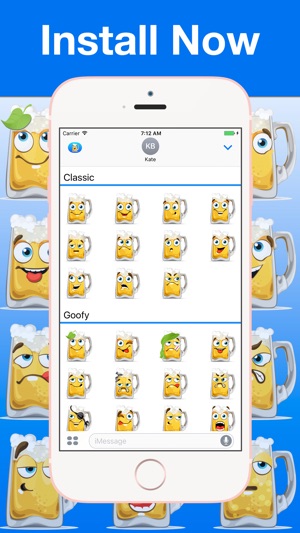 BeerMoji - Beer Glass Emoji & Stickers(圖5)-速報App